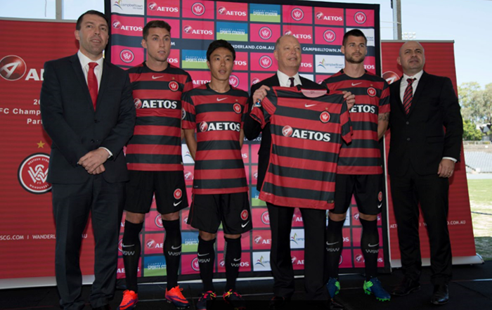 AETOS艾拓思资本集团及西悉尼流浪者足球俱乐部双方共同发布球队2017亚冠联赛主客场球衣
